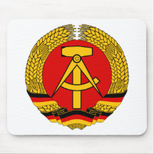 Coat of arms East Germany Official Heraldry Symbol Mouse Mats