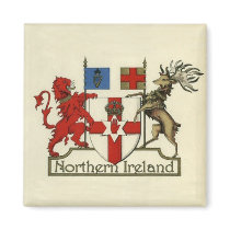 Coat-Of-Arms for Northern Ireland Fridge Magnets
