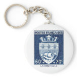 Coat of Arms, La Rochelle France keychains
