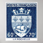 Coat of Arms, La Rochelle France posters