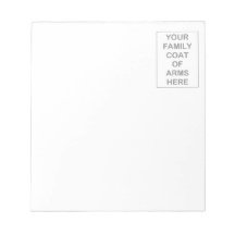 Coat of Arms Notepad