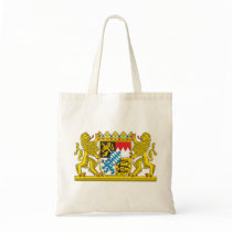 Coat of Arms of Bavaria Official Germany Symbol Canvas Bag