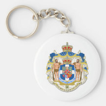 Coat Of Arms Of Greece Keychains