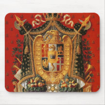 Coat of Arms of Italy, design for a tapestry Mouse Pads