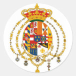 Coat of Arms of the Kingdom of the Two Sicilies Stickers