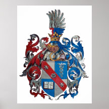 Coat of Arms of the Ludwig Von Mises Family Posters