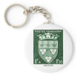 Coat of Arms, Orleans France keychains
