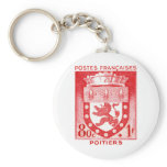 Coat of Arms, Poiters France keychains