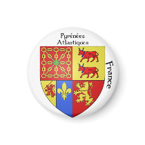 Coat of Arms Pyrénées-Atlantiques, France Magnet