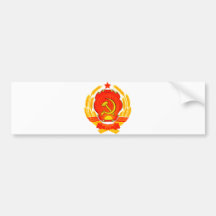Coat of arms Ukraine Official Heraldry Symbol Logo Bumper Sticker