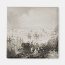 Cobh Harbour, Cork, Ireland Refrigerator Magnets