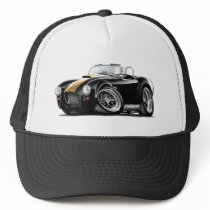 Cobra Black-Gold Car Trucker Hat