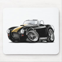 Cobra Black-Gold Car Mousepads
