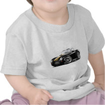 Cobra Black-Gold Car T Shirts