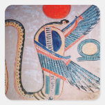 Cobra god, Egyptian Square Stickers