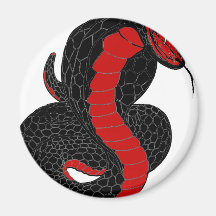 cobra refrigerator magnet