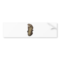 Cobra snake ready to strike bumper sticker