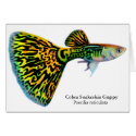 Cobra Snakeskin Guppy Card