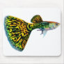 Cobra Snakeskin Male Guppy Mousepad