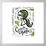 Cocca di Papa label poster posters