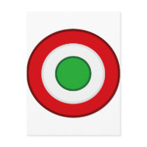 Coccarda Coppa Italia, Italy Postcard