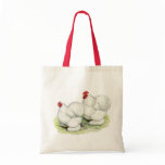Cochin:  White Bantams bags