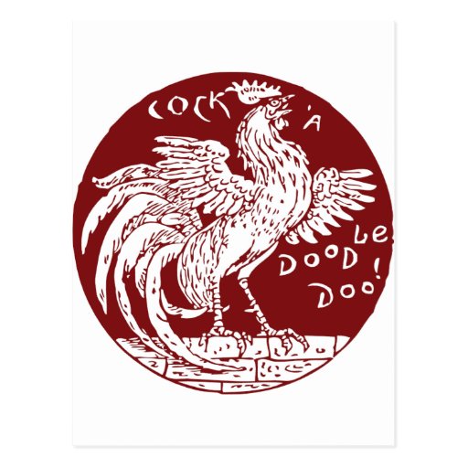 Cock-a-Doodle-Doo Post Cards