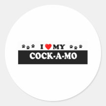 COCK-A-MO STICKERS