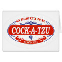Cock-A-Tzu  cards
