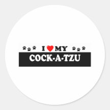 COCK-A-TZU STICKERS