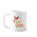 COCK SUCKER T-SHIRT mugs