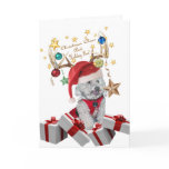 Cockapoo Christmas Cheer & Fun Greeting Card