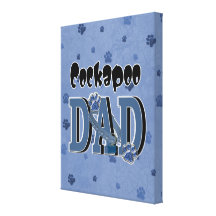 Cockapoo DAD Canvas Print