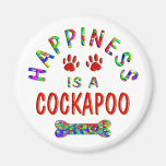 Cockapoo Happiness Fridge Magnets