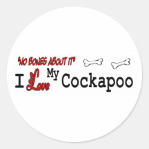 Cockapoo (I Love) Sticker