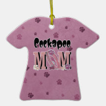 Cockapoo MOM Christmas Tree Ornament