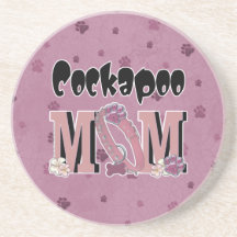 Cockapoo MOM Drink Coaster