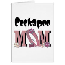Cockapoo MOM Greeting Card