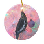 Cockatiel in the Christmas Tree Ornament