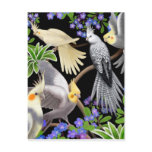 Cockatiel Love Postcard