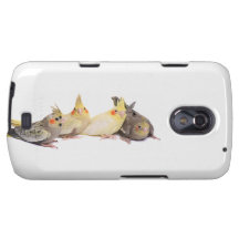 Cockatiels Samsung Galaxy Nexus Cases