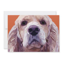 Cocker Spaniel Attitude Greeting Card