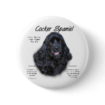 Cocker Spaniel (black) History Design