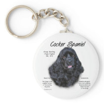 Cocker Spaniel (black) History Design
