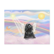 Cocker Spaniel - black Postcards