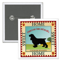 Cocker Spaniel Buttons