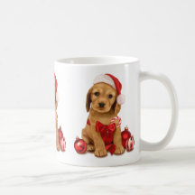 Cocker Spaniel Christmas Coffee Mugs