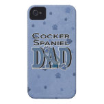Cocker Spaniel DAD Case-Mate iPhone 4 Cases