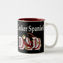 Cocker Spaniel DAD Gifts Mug