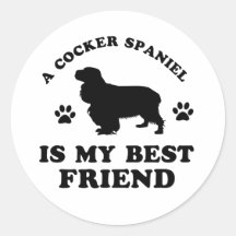 Cocker Spaniel designs Stickers